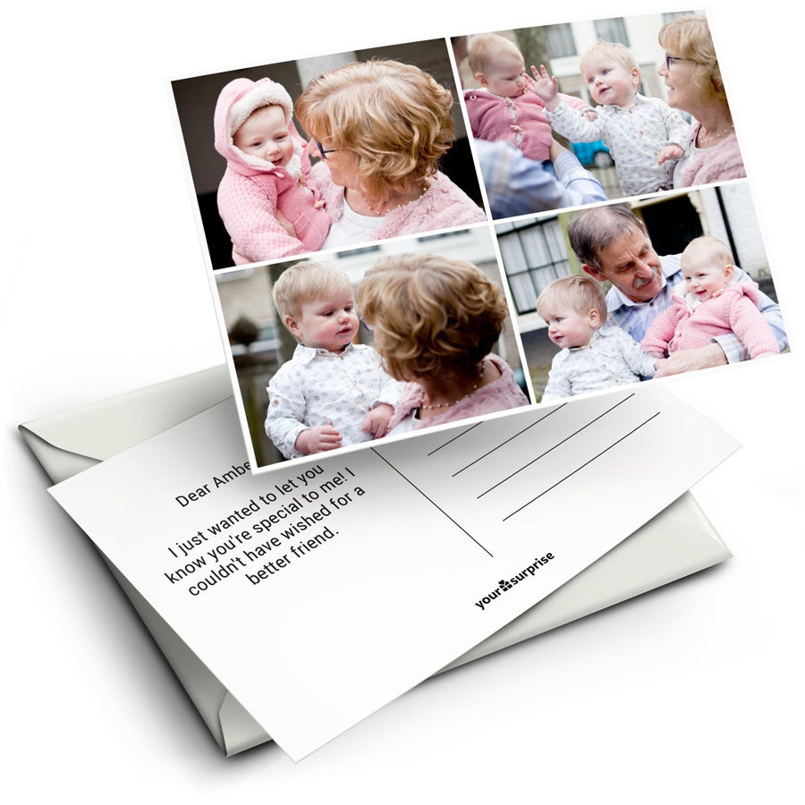 Card foto personalizat