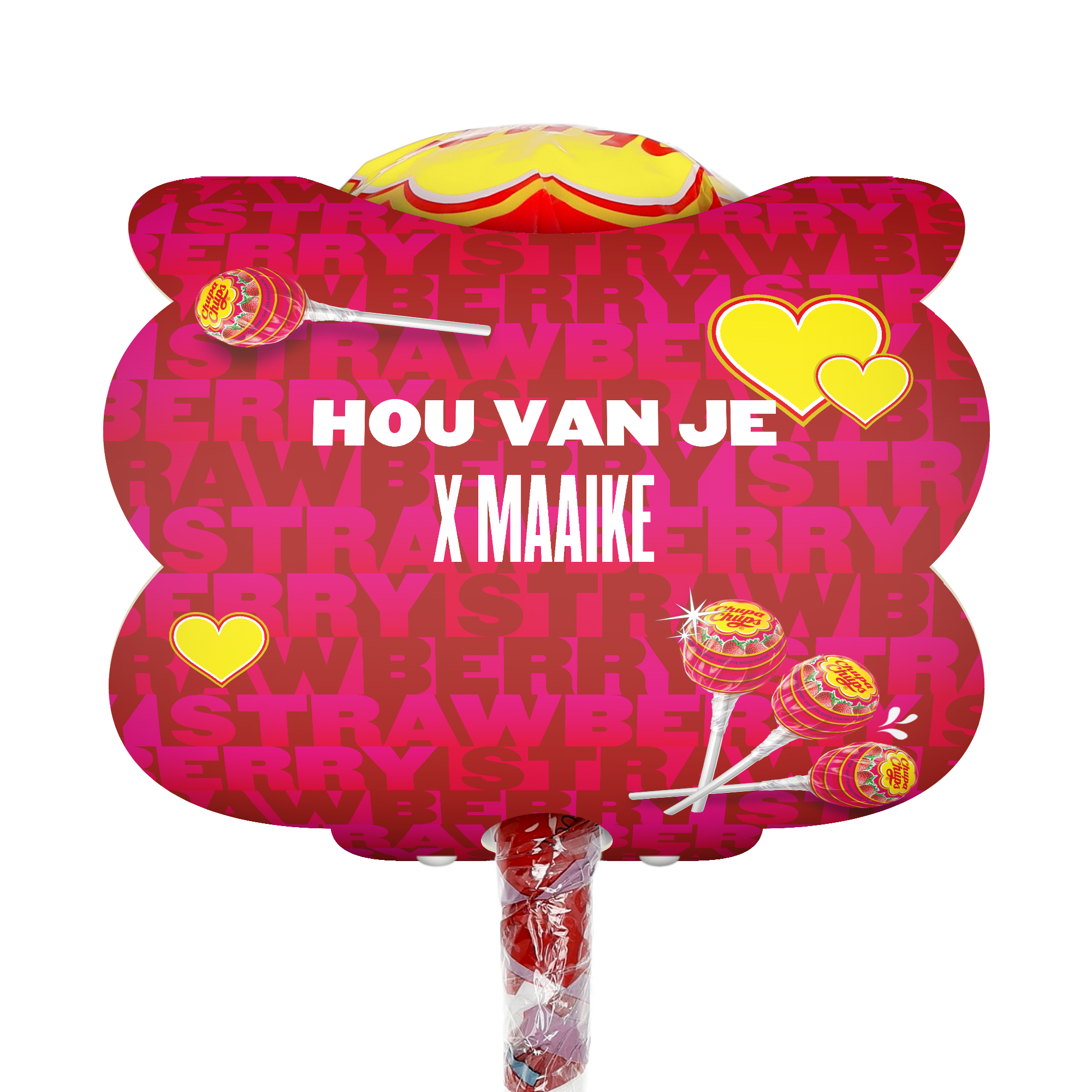 Mega Chupa Chups personaliseren