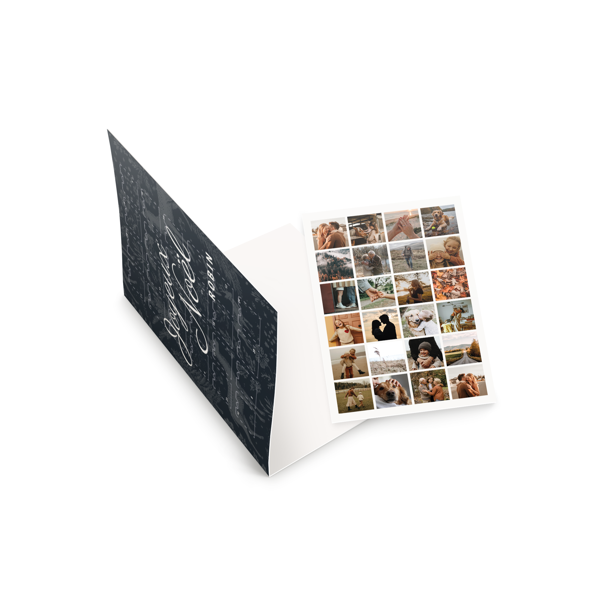 Calendrier de l'Avent photo personnalisé