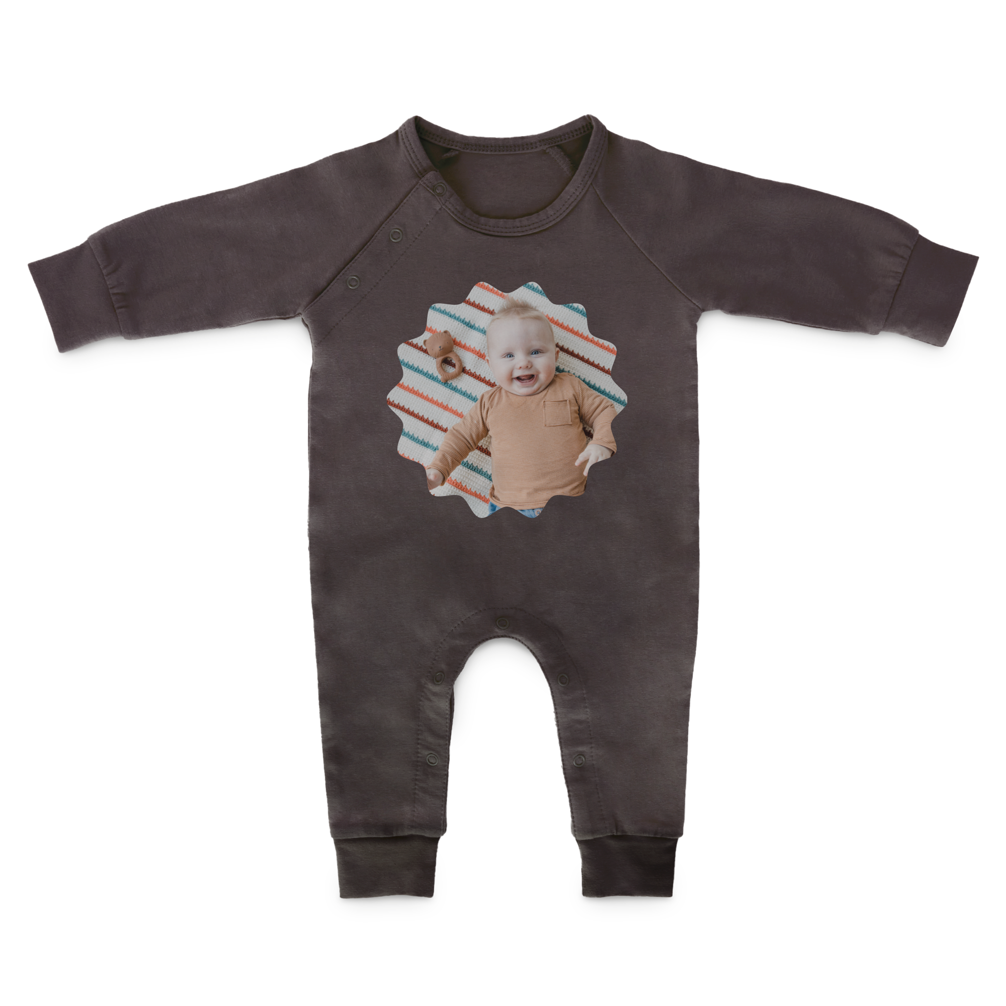 Babylekdräkt med tryck