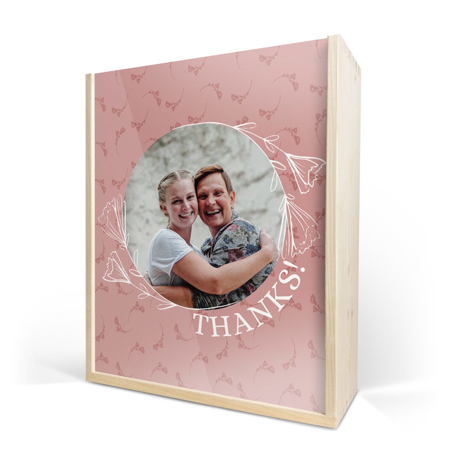 Wooden case - Deluxe - Triple