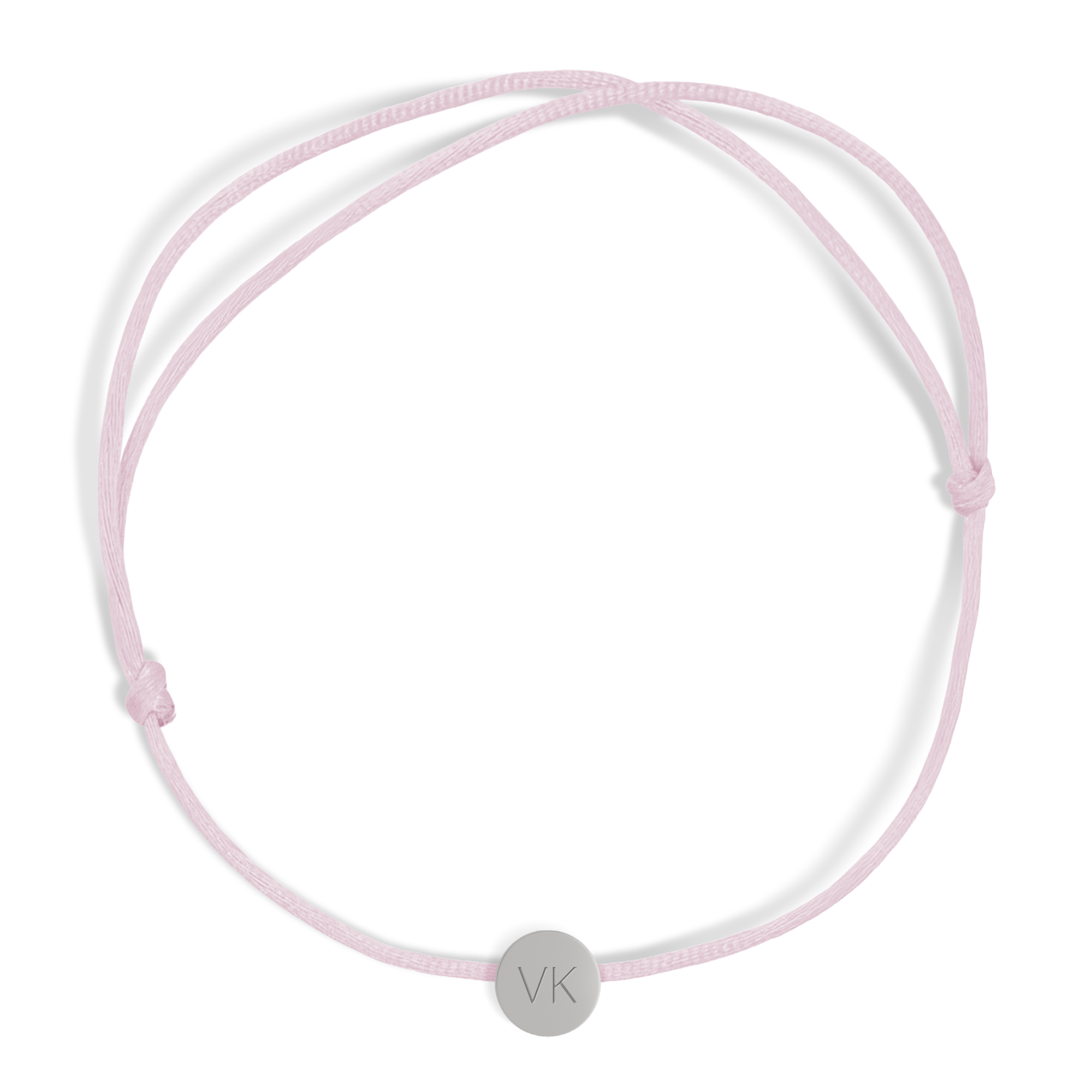 Pulseira de cordão personalizada