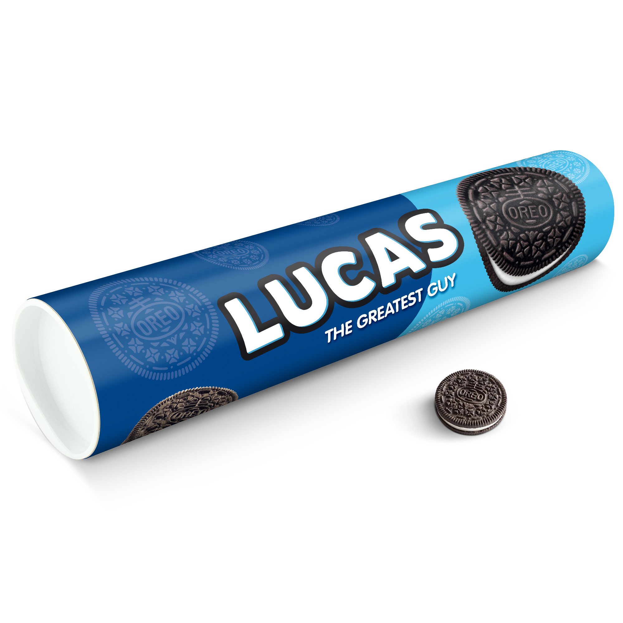 Mega Oreo Rolle mit Namen & Foto