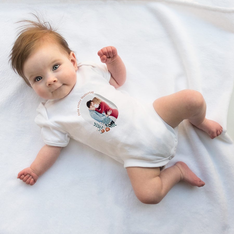 Baby Body bedrucken erster Muttertag Baby Body bedrucken erster Muttertag