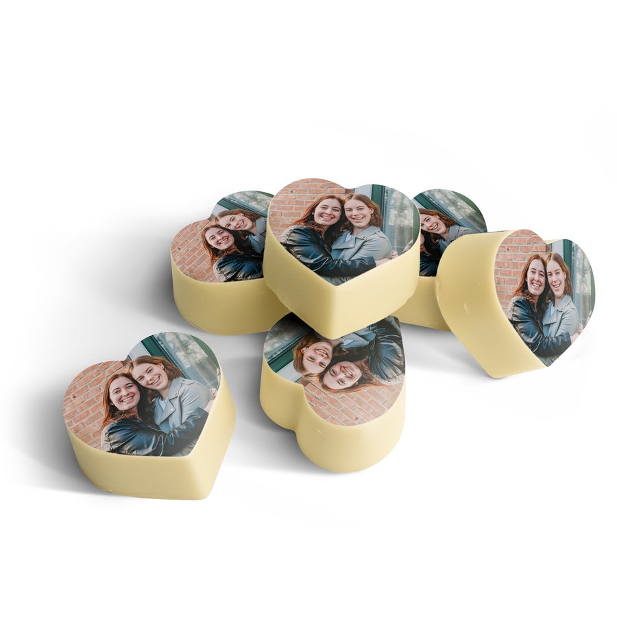 Chocolats personnalisés - Coeur Chocolats personnalisés - Coeur