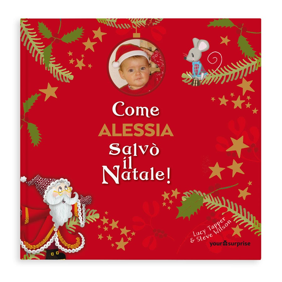 Libro Personalizzato - Salviamo il Natale! - Copertina flessibile