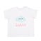 Camisa Baby personalizada - manga curta - Branco - 62/68