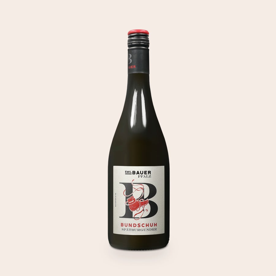 Vinho com etiqueta personalizada - Emil Bauer Spätburgunder - impresso  Vinho com etiqueta personalizada - Emil Bauer Spätburgunder - impresso