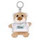 Personalised key ring - Teddy bear plush