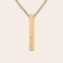 Bar necklace with name Bar necklace with name