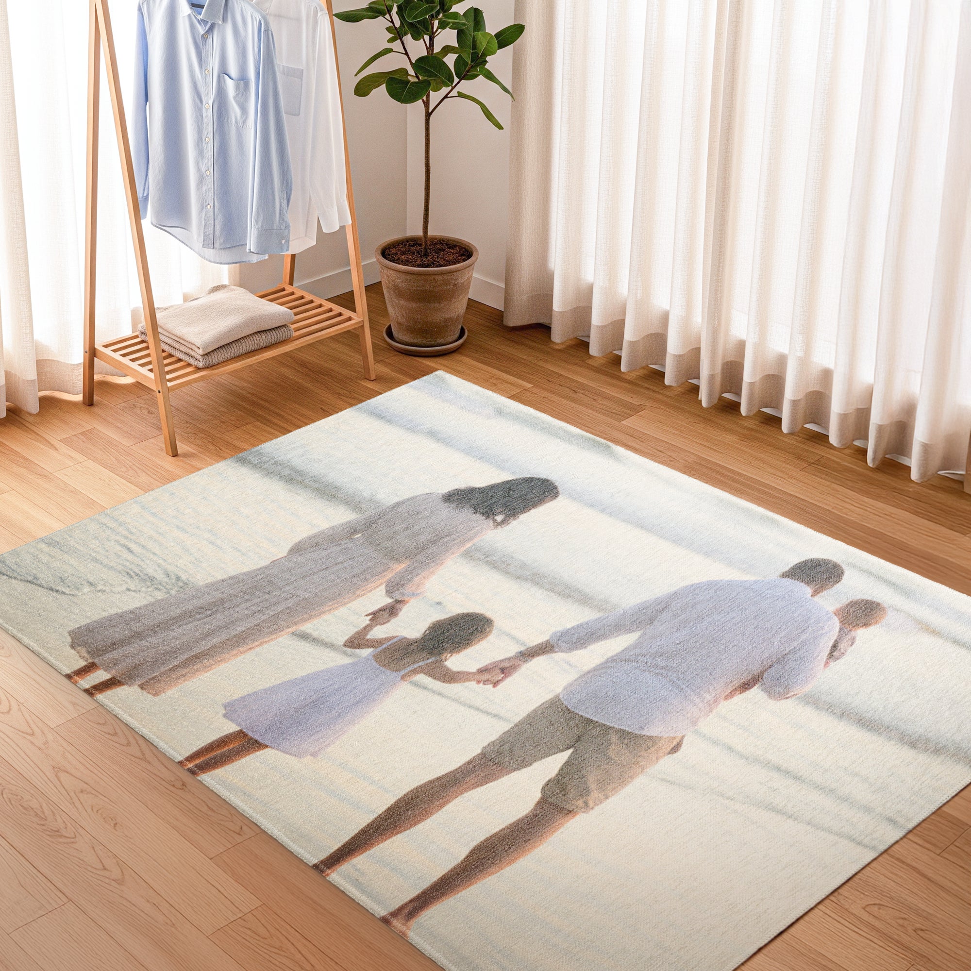 Gepersonaliseerd vloerkleed - 244 x 152 cm Gepersonaliseerd vloerkleed - 244 x 152 cm