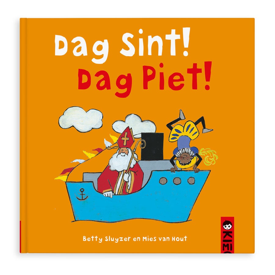 Boek met naam - Dag Sint! Dag Piet! - Hardcover