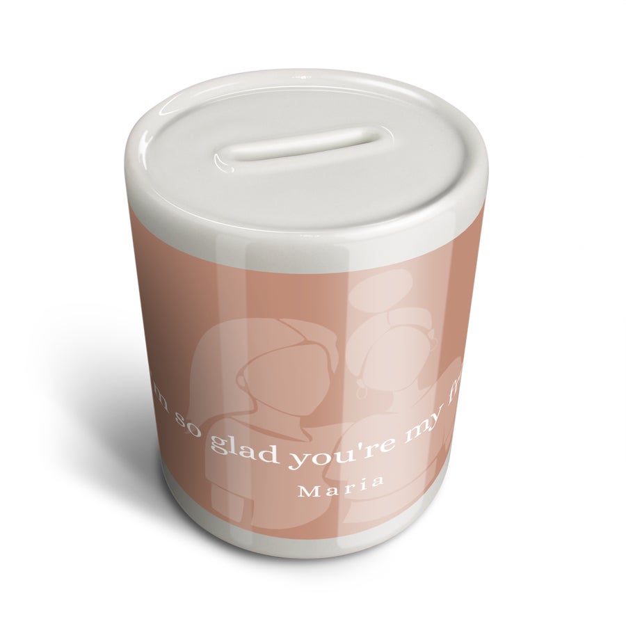 Personalised money box | YourSurprise