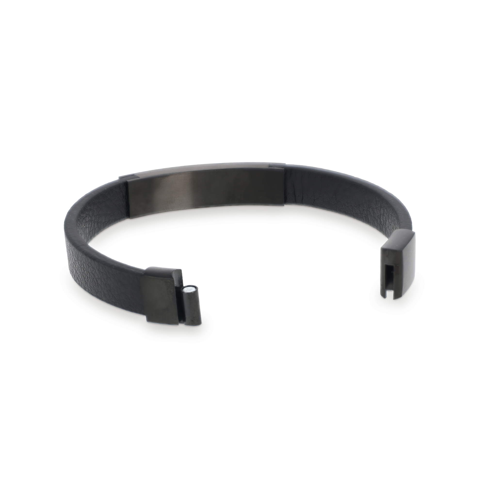 Personligt læderarmbånd til mænd