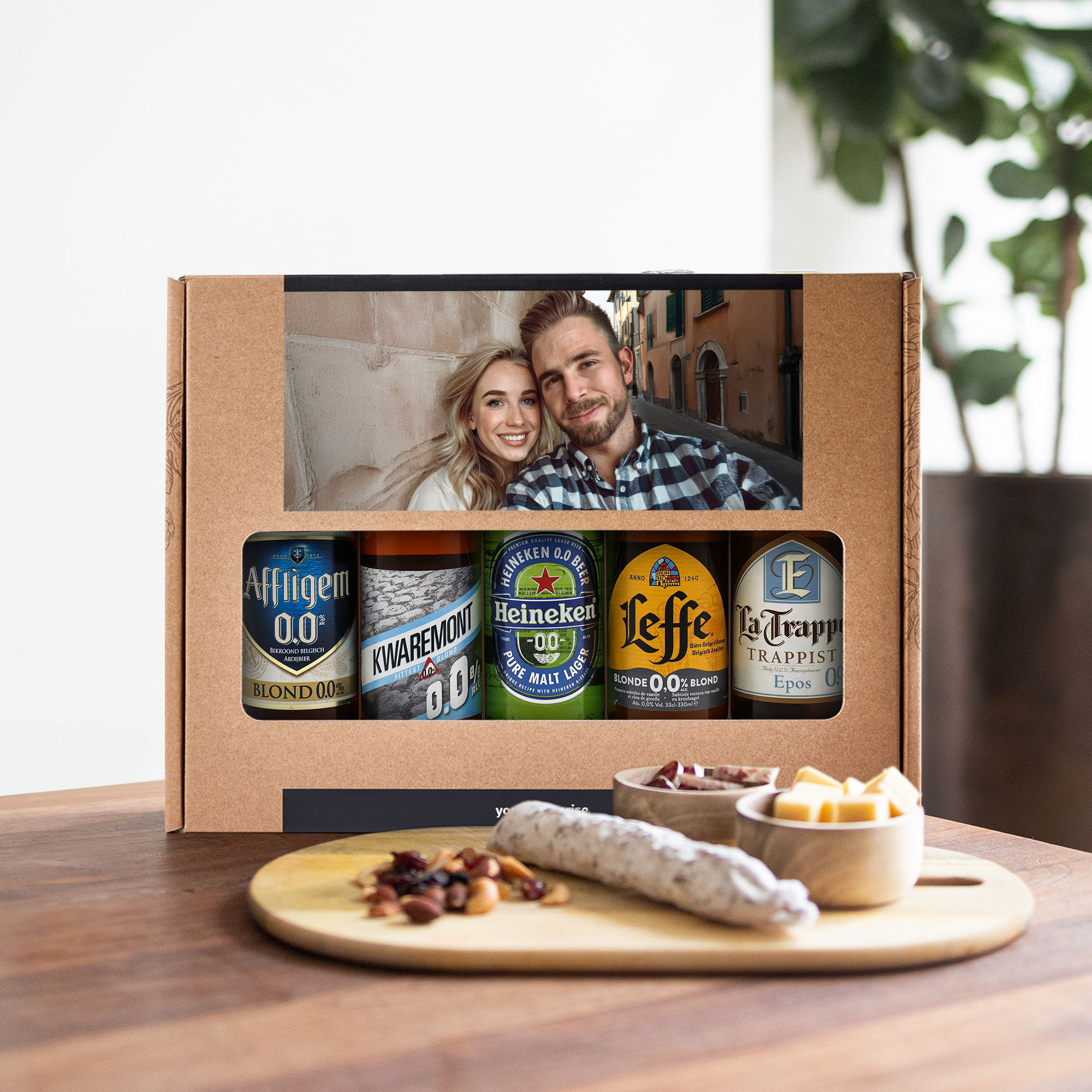 Personalised beer gift set - Non-alcoholic