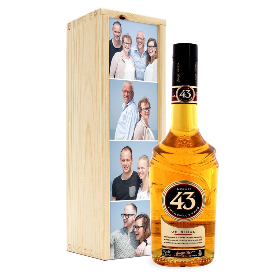 LIKÖR - Licor 43 mit persönlicher Geschenkkiste | YourSurprise.de