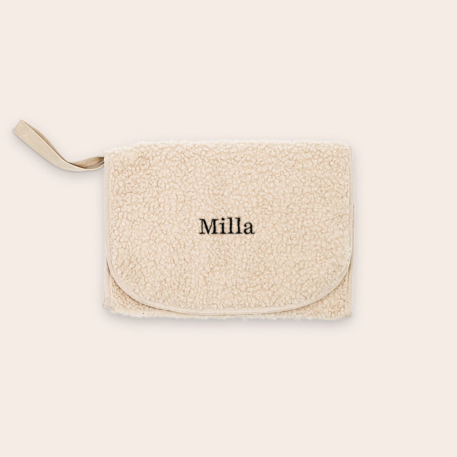 Teddy Wickelunterlage mit Namen Teddy Wickelunterlage mit Namen