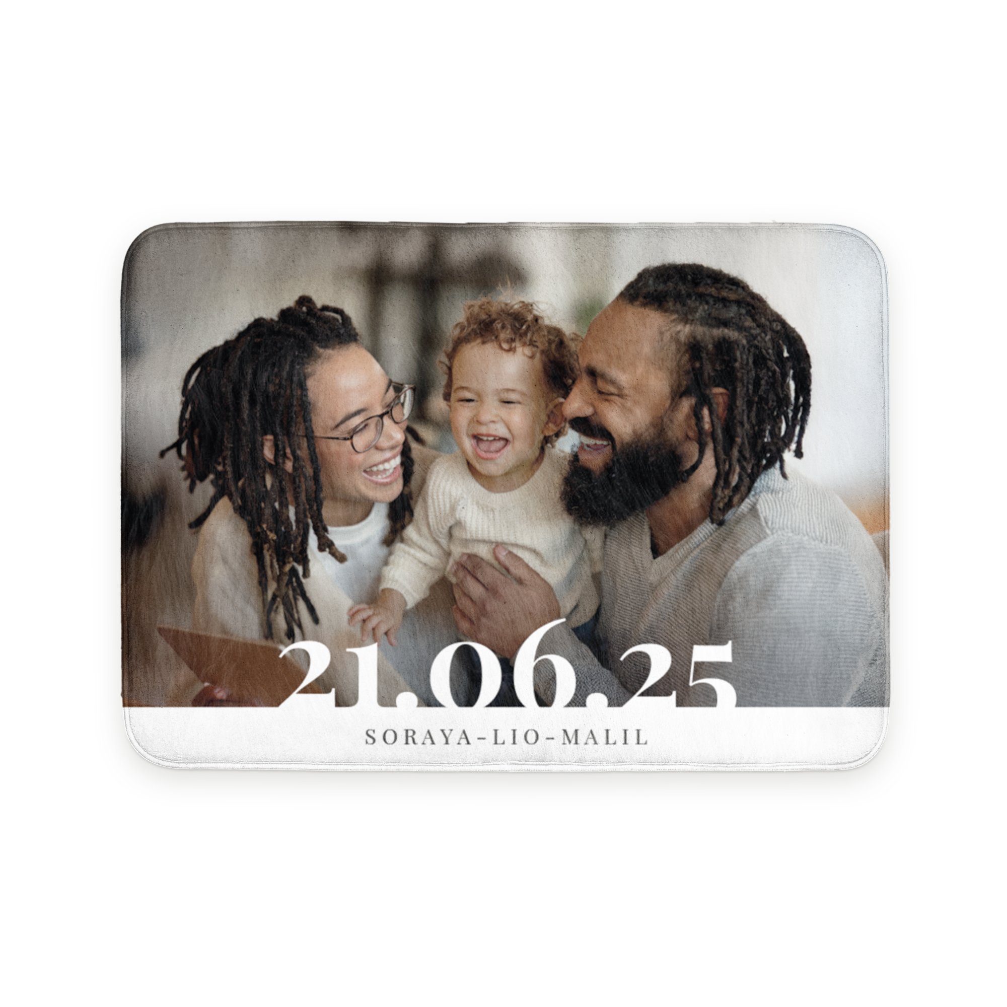 Personalised bath mat - 70 x 50 cm