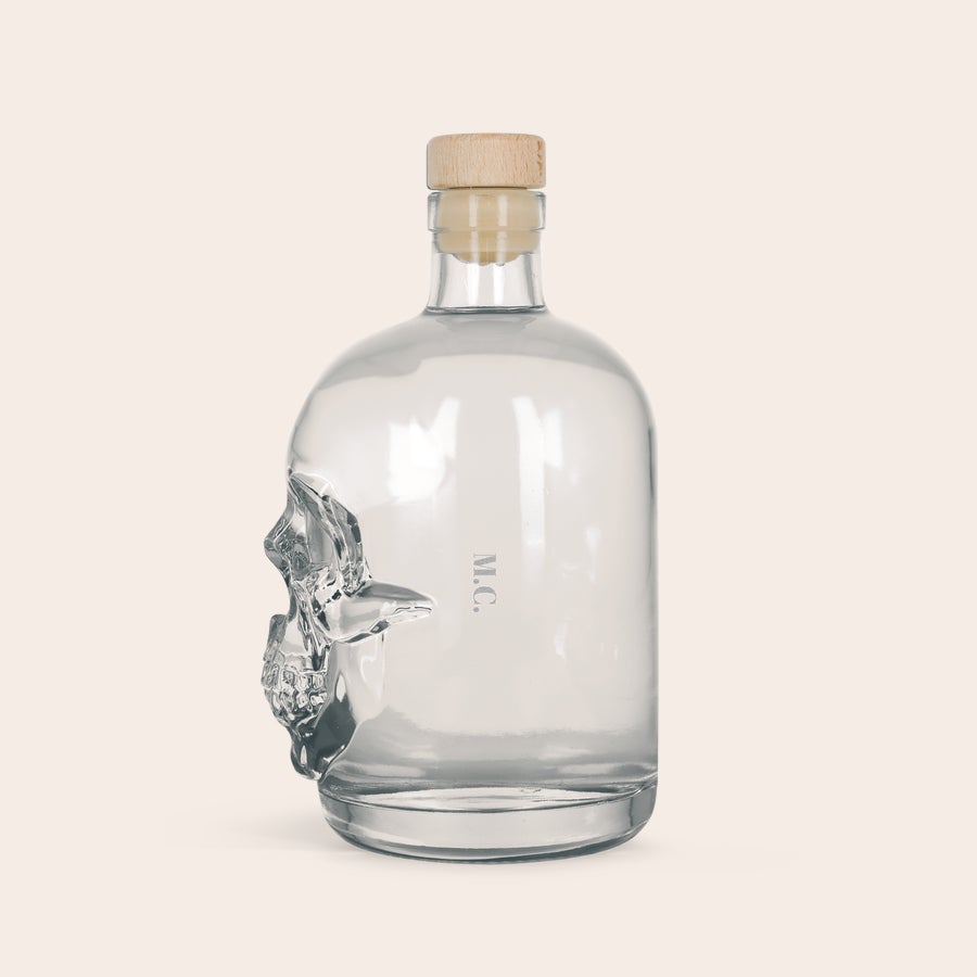 Personalizovaná lebková vodka Personalizovaná lebková vodka