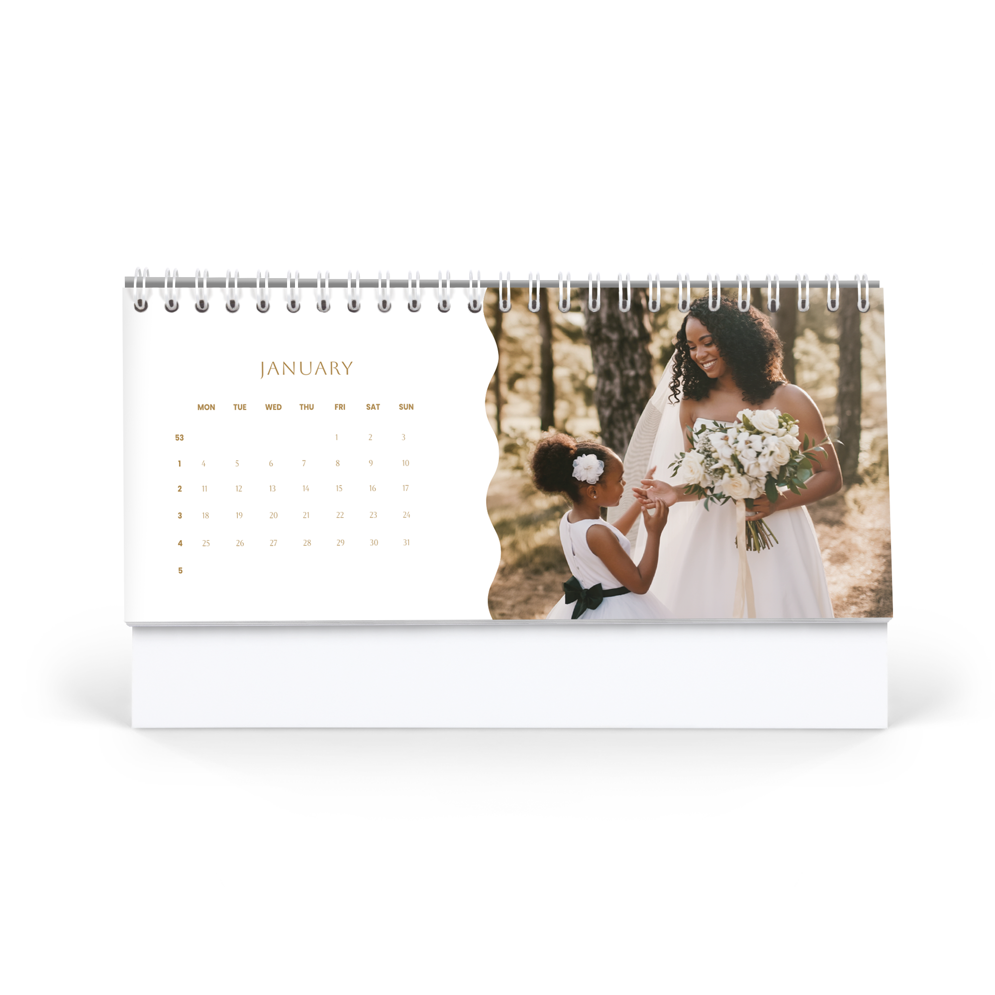Spersonalizowany kalendarz na biurko