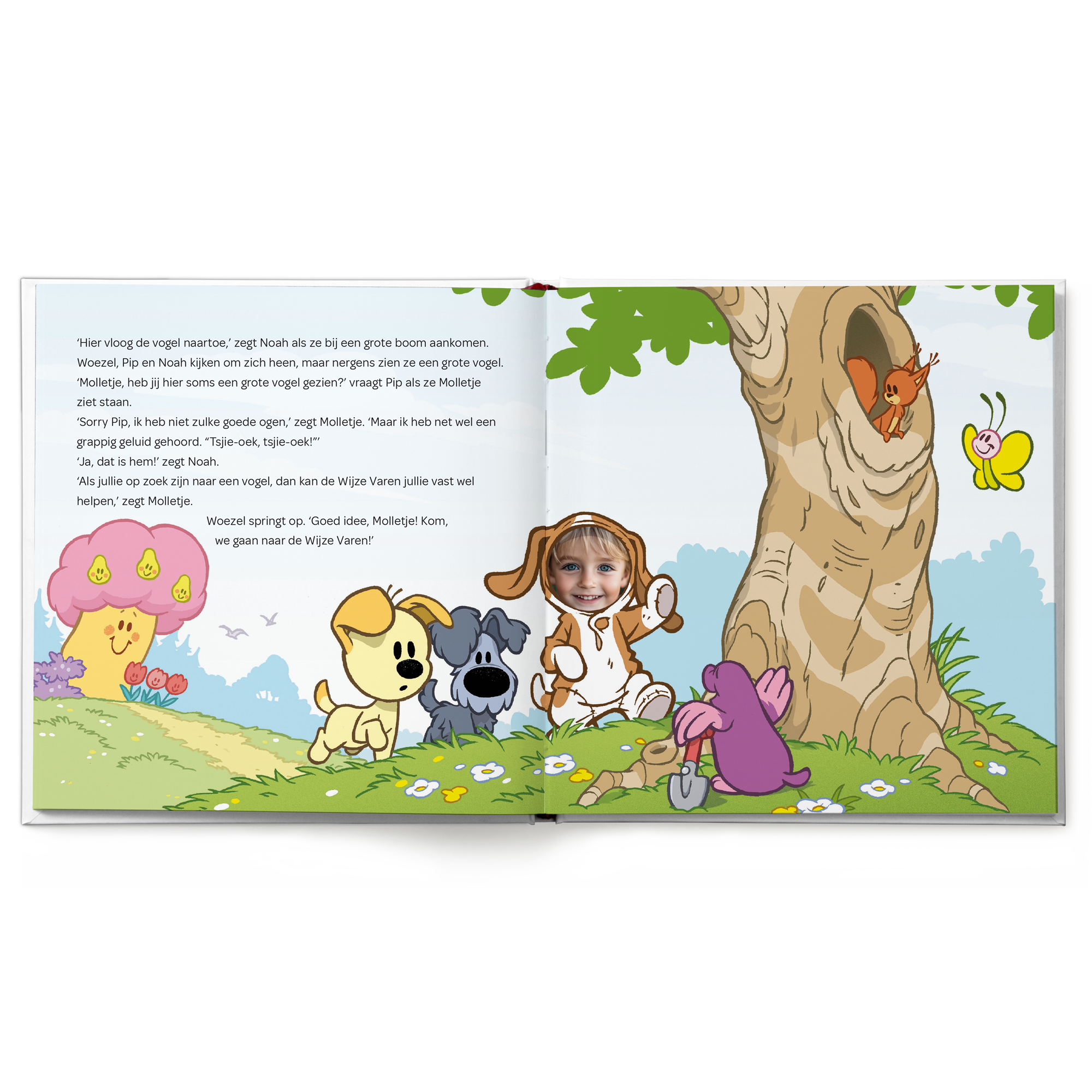 Gepersonaliseerd kinderboek - Woezel & Pip 'op Avontuur met'