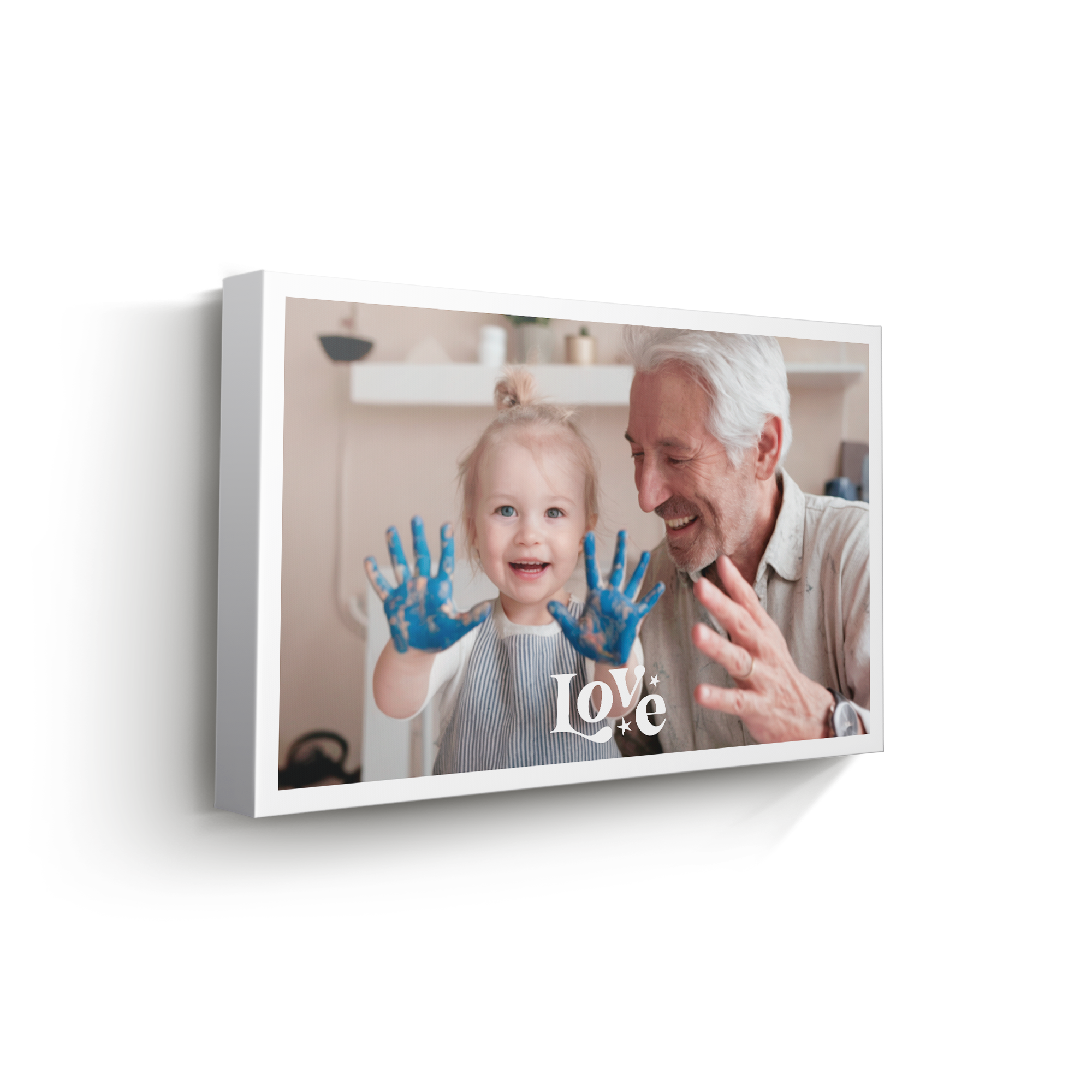 Personalised photo canvas