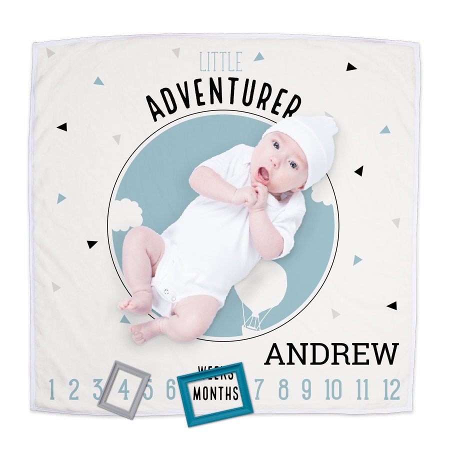 Cobertor de bebê personalizado