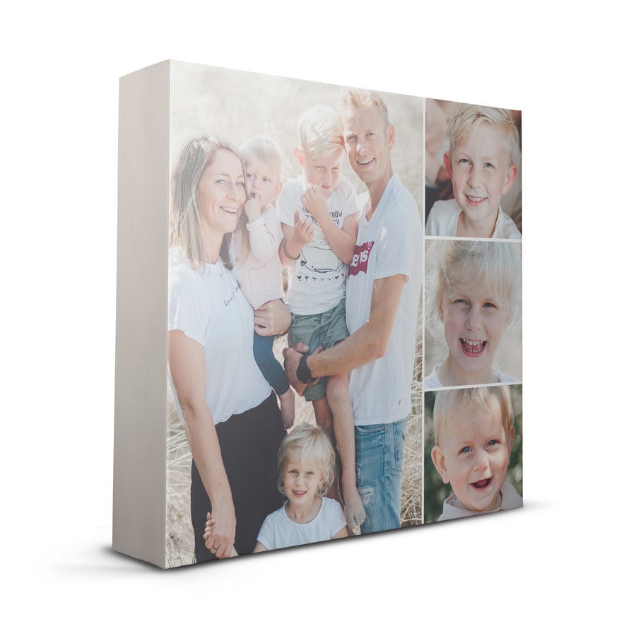 Personalised photo canvas