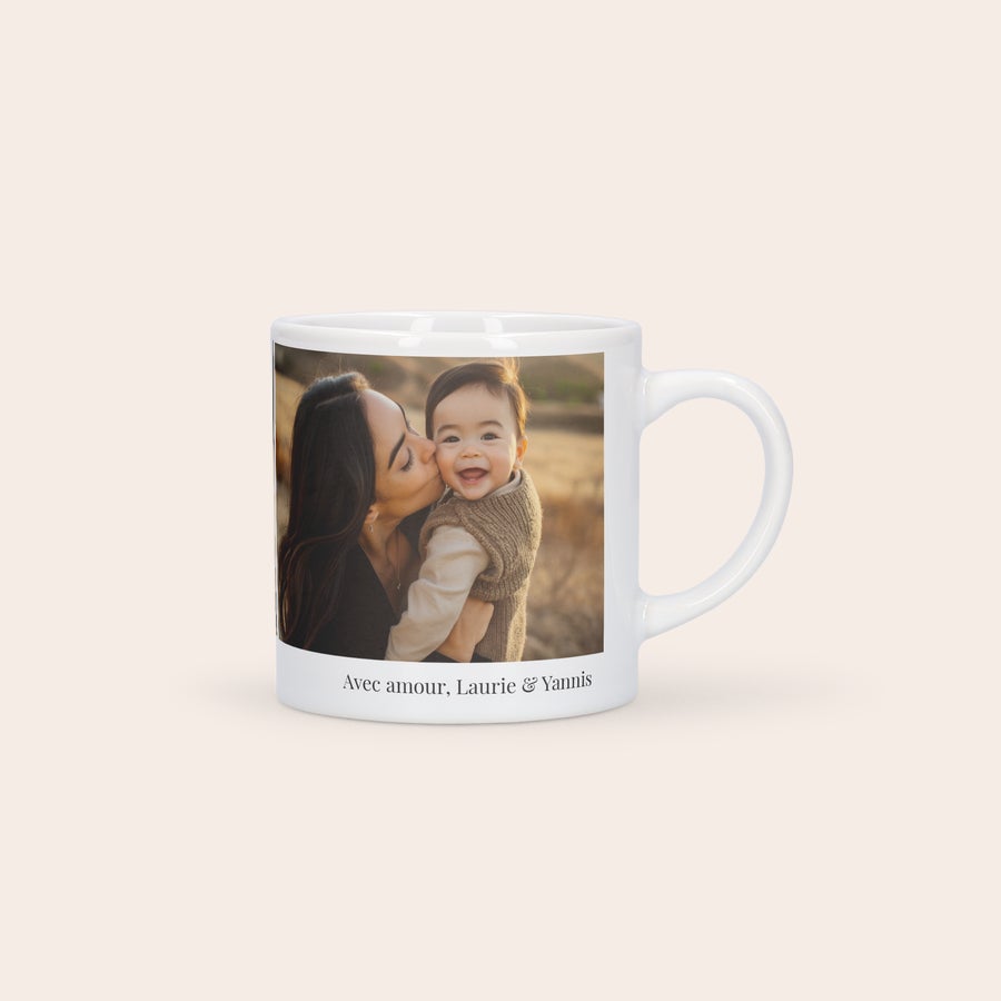 Petite tasse à café personnalisé Petite tasse à café personnalisé