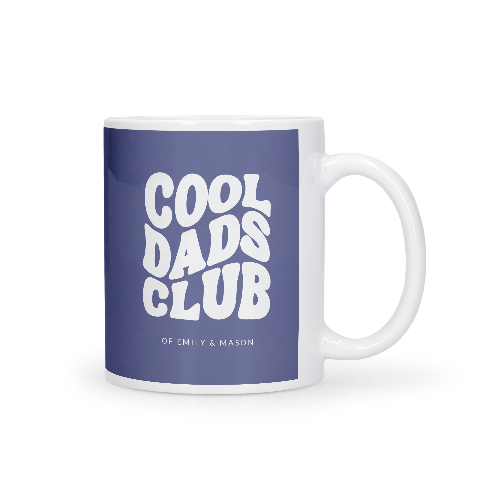 Mug blanc personnalisé avec l'inscription 