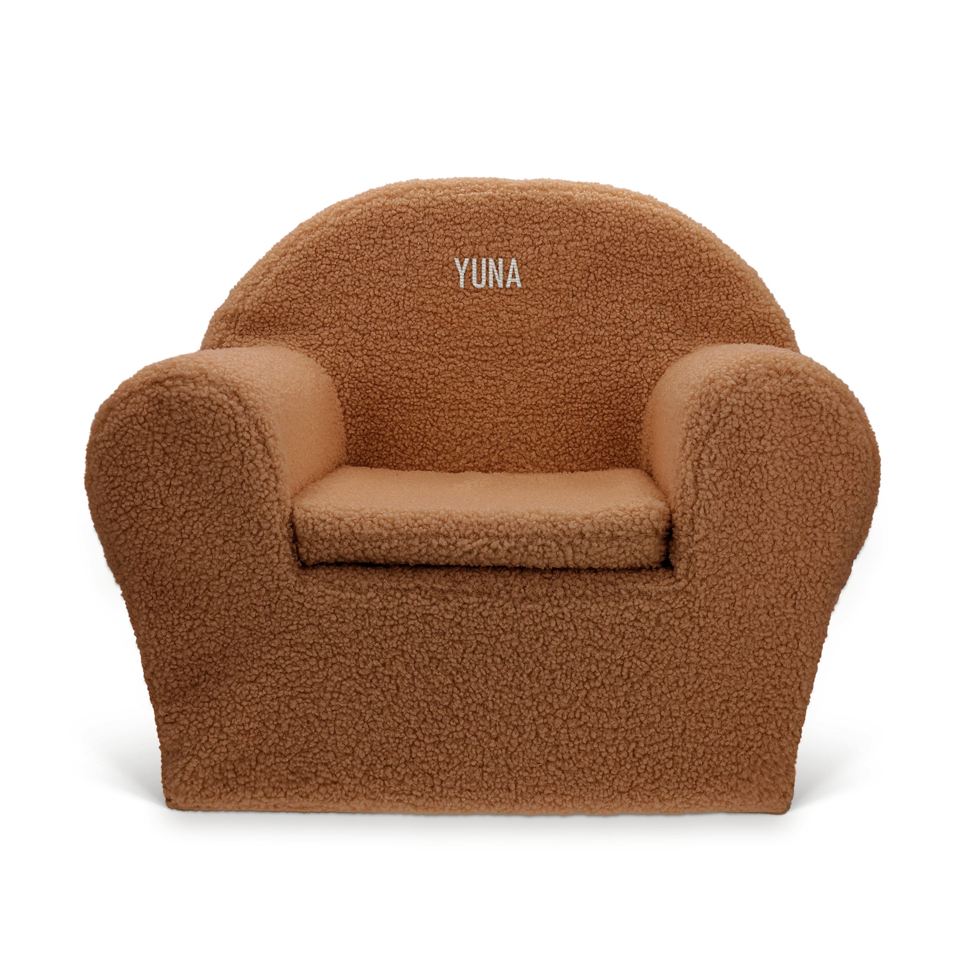 Teddy kinderstoel met naam - Bruin Teddy kinderstoel met naam - Bruin