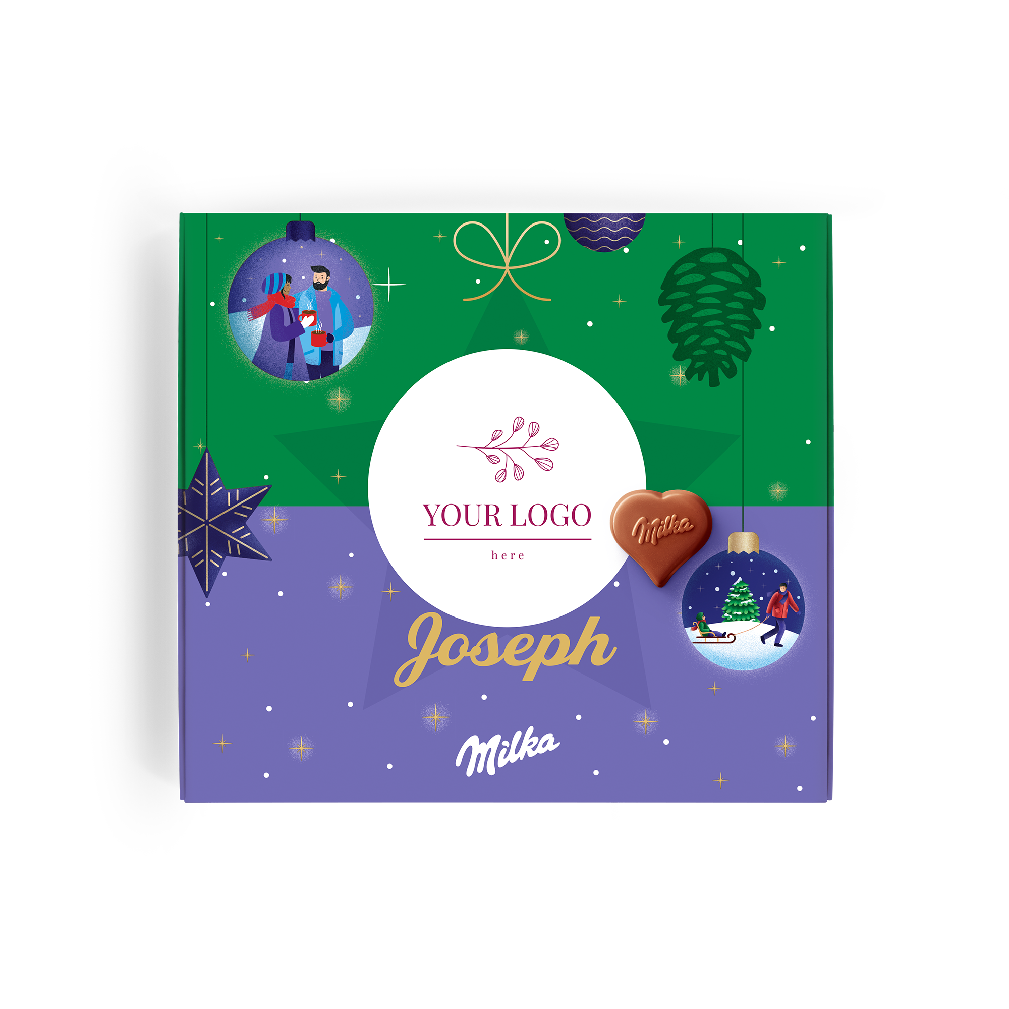 Praline Milka Crăciun