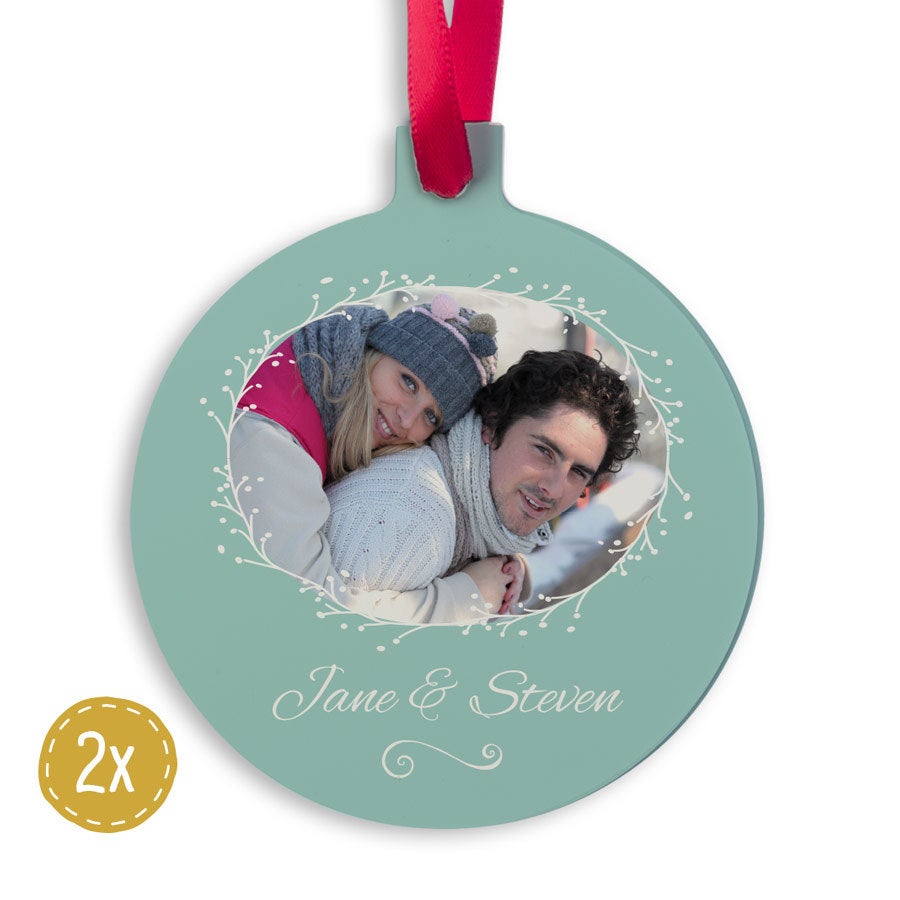 Christmas hanger aluminium - Ball (2)