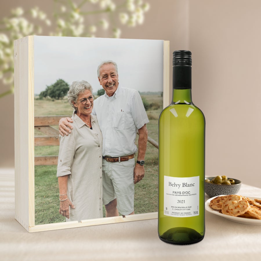 Personalised Wine Gift Set - Belvy - Red, white and rosé Personalised Wine Gift Set - Belvy - Red, white and rosé
