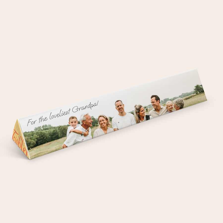 Personalised Toblerone Chocolate Bar Personalised Toblerone Chocolate Bar