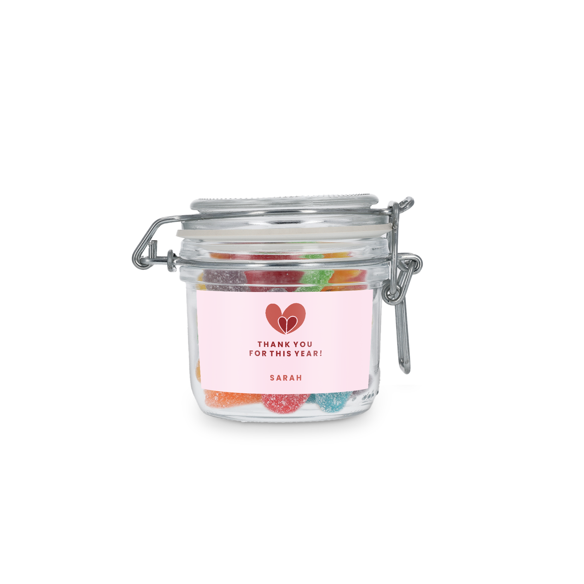 Tarro de caramelos personalizado