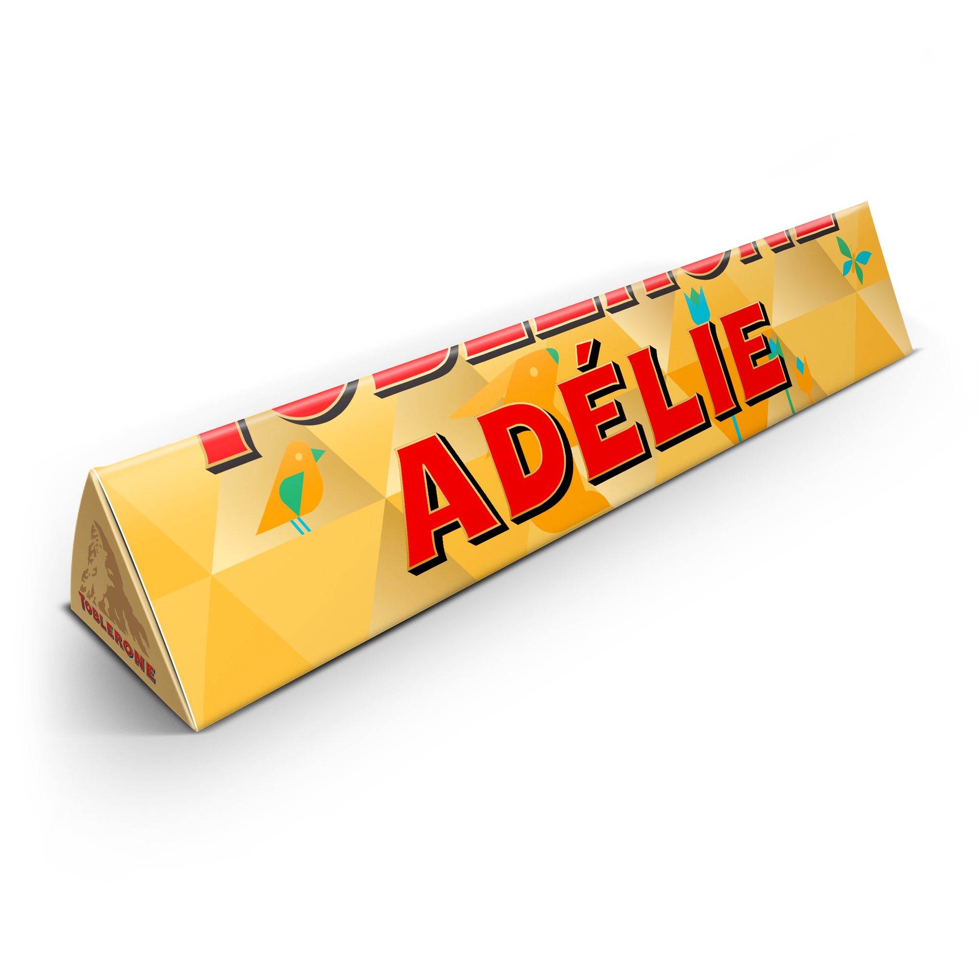 Toblerone de Pâques personnalisé