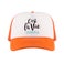 Casquette Trucker - Orange/Blanc 