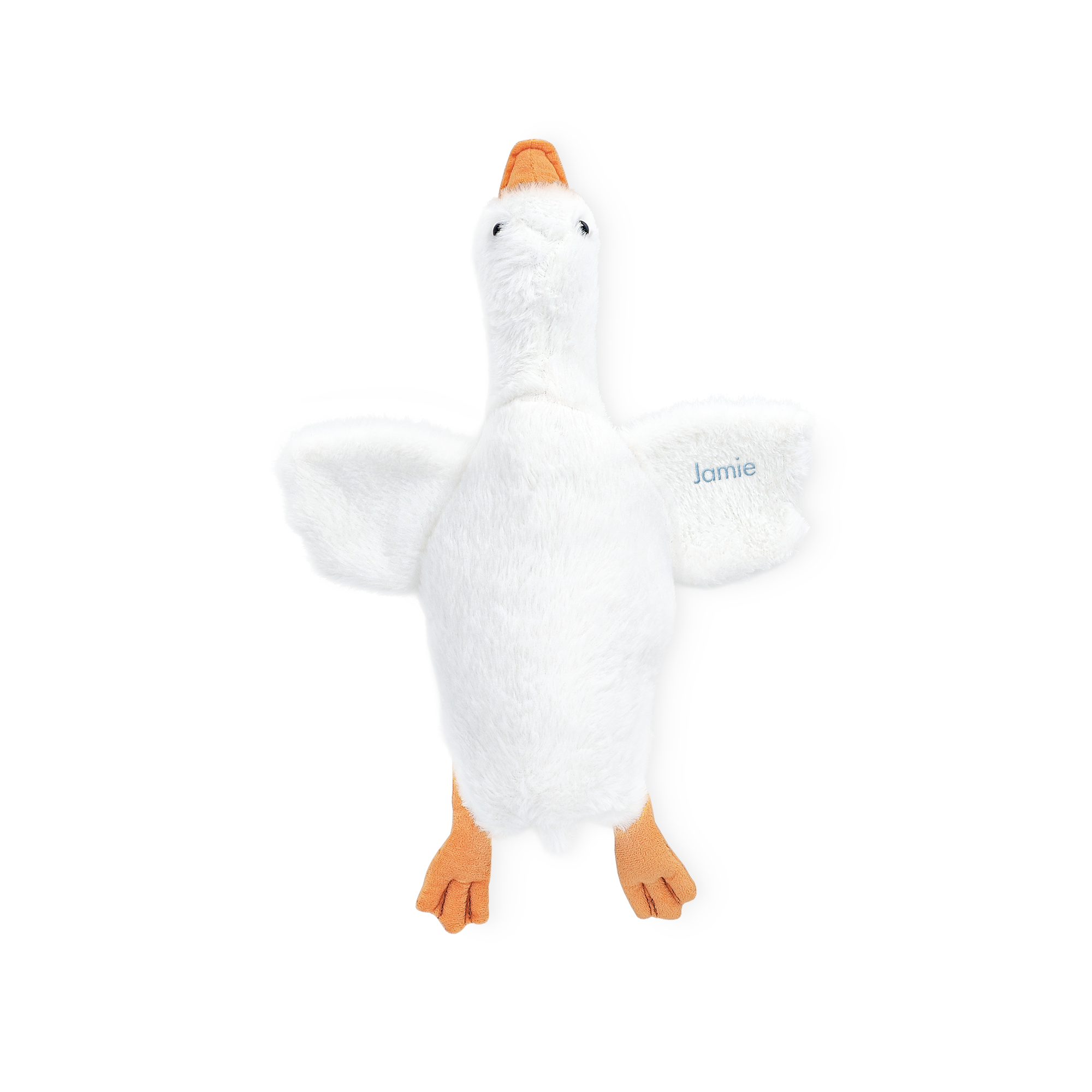 Personalised goose cuddly toy