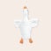 Personalised goose cuddly toy Personalised goose cuddly toy