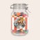 Personalised sweet jar Personalised sweet jar