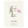 Póster de bebé Personalizado Milestone® - Letra