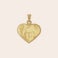 Engraved heart necklace Engraved heart necklace