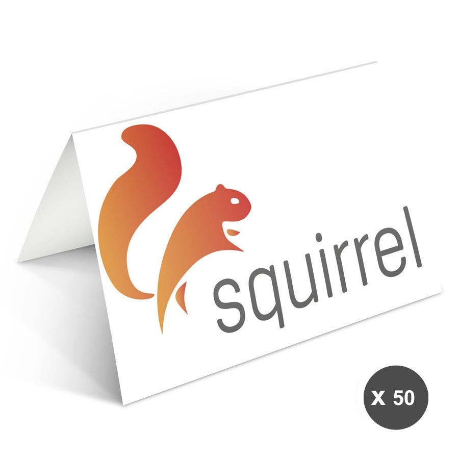 Painettu kuvakortti yrityksille - 50 korttia