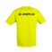 Męska koszulka sportowa - żółta - XXL