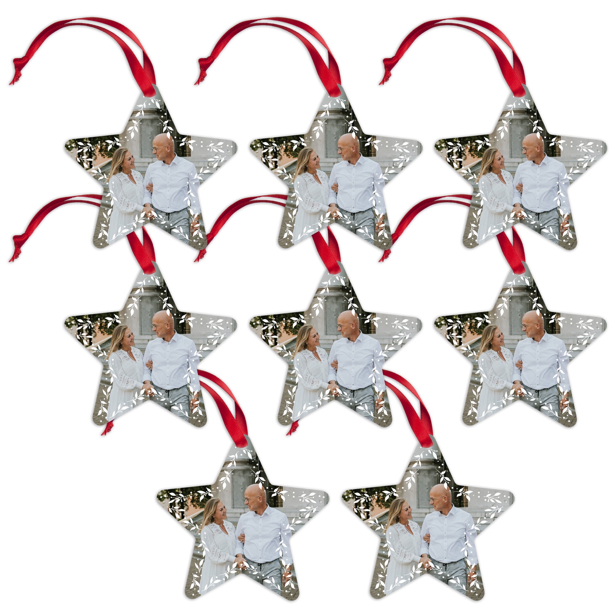 Christmas Hanger Aluminium - Star (8)