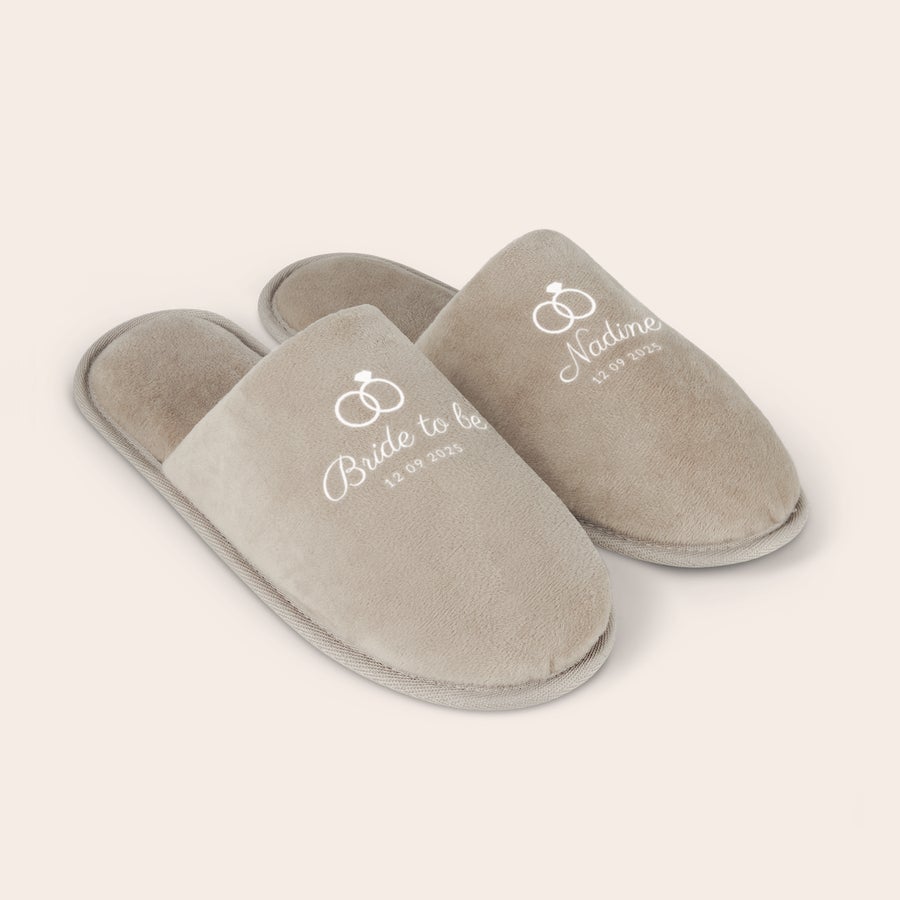 Pantufas personalizadas Pantufas personalizadas