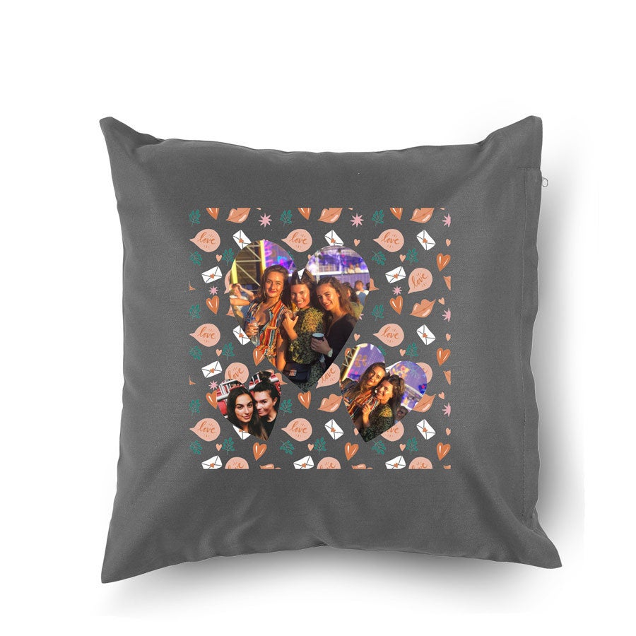 Personalised cushion - Love-themed