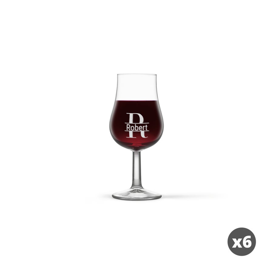 Personalised port glass
