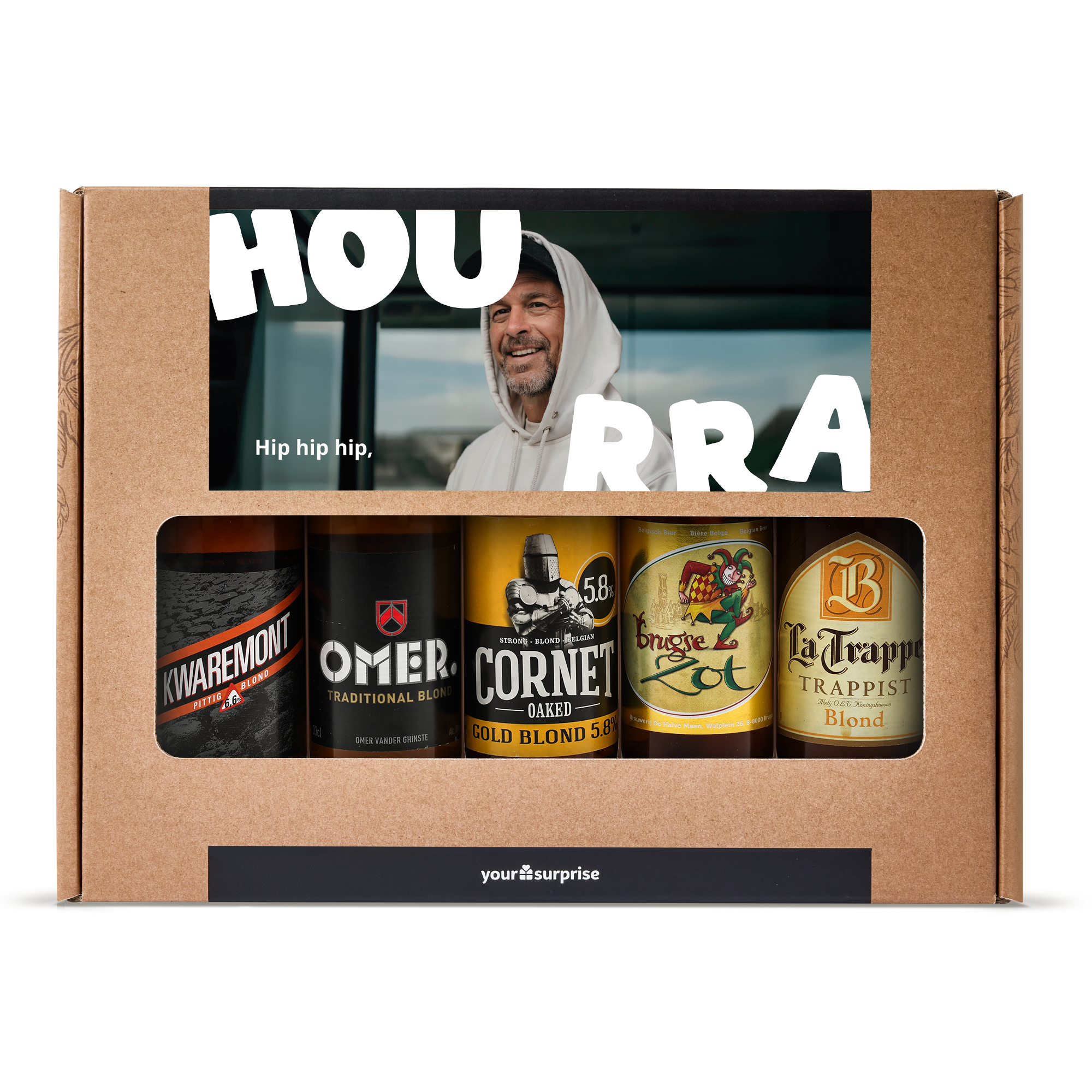 Coffret bière personnalisé - Anniversaire